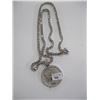 Image 1 : SILVER NECKLACE WITH PENDANT
