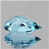 Image 2 : Natural SANTA MARIA BLUE AQUAMARINE 9x6 MM - FL