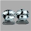 Image 1 : Natural Light Sky Blue Aquamarine Pair 10x8 MM - FL