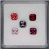 Image 1 : Natural Burma Spinel 5 Pcs - Untreated