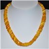 Image 2 : Antique Natural Butterscotch Egg Yolk Amber Necklace