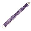 Image 2 : Natural  Rich Purple Amethyst 296.64 Ct Bracelet