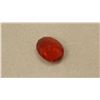 Image 2 : EXCEPTIONAL UNTREATED 1.18 CT RED ORANGE FIRE OPAL