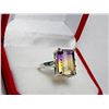 Image 2 : BEAUTIFUL 7.23 CT 100 % NATURAL AMETRINE RING