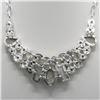 Image 3 : LUMINISCENT 235 CT NATURAL MOONSTONE NECKLACE