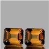 Image 1 : NATURAL CHAMPAGNE IMPERIAL TOPAZ PAIR [IF-VVS]