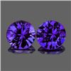 Image 1 : Natural Purple Sapphire Pair  [Flawless-VVS]