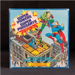 Vintage Super Powers The Justice League Of America Skyscraper Caper 3-Dimensional Game (1984)