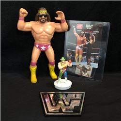 RANDY  MACHO MAN  SAVAGE WRESTLING COLLECTIBLES LOT