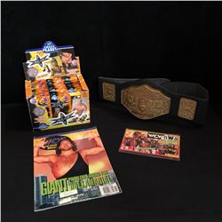 WRESTLING COLLECTIBLES/ SOUVENIR LOT