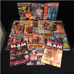 VINTAGE WRESTLING MAGAZINES LOT