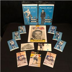 VINTAGE HOCKEY COLLECTIBLES LOT