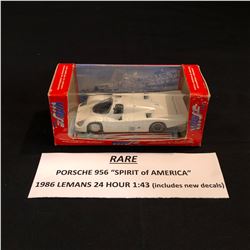 RARE 1:43 SCALE 19896 LEMANS 24 HOUR PORSCHE 956 "SPIRIT OF AMERICA"