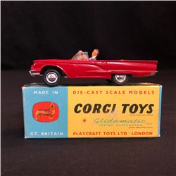 CORGI TOYS 215S FORD THUNDERBIRD DIE-CAST SCALE MODEL