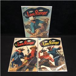 VINTAGE The LONE RANGER COMIC BOOK LOT (DELL COMICS)