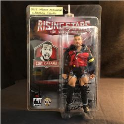 COLT CABANA AUTOGRAPHED WRESTLING FIGURE (FIGURES TOY CO.)