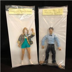 WWE ACTION FIGURES (THE FABOULAS MOOLAH/ DANGEROUS DANNY DAVIS REFEREE Build a Figure)