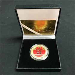 MICHAEL JORDAN MVP COMMEMORATIVE COIN