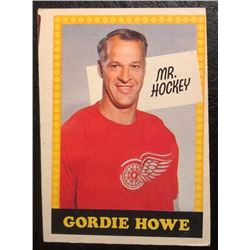 1969-70 O-Pee-Chee Hockey Card Gordie Howe