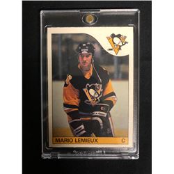 1985-86 O-PEE-CHEE #9 MARIO LEMIEUX RC