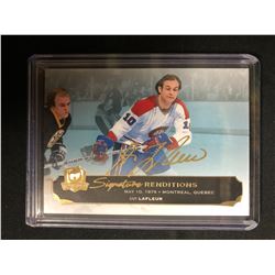 2014-15 UPPER DECK THE CUP HOCKEY #SR-GL GUY LAFLEUR SIGNATURE RENDITIONS