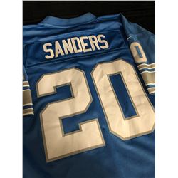 BARRY SANDERS DETROIT LIONS FOOTBALL JERSEY (2 XL)