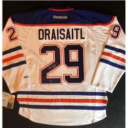 LEON DRAISAITL SIGNED OILERS JERSEY (AJ SPORTS COA)