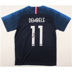 Ousmane Dembele Signed Team France Jersey (Beckett COA)