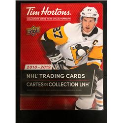 2018-19 UD TIM HORTONS COMPLETE MASTER HOCKEY CARD SET w/ ALL INSERTS