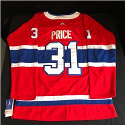 CAREY PRICE MONTREAL CANADIENS HOCKEY JERSEY (SIZE 52)