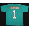 Image 1 : TUA TAGOVAILOA SIGNED MIAMI DOLPHINS JERSEY ( JSA COA)