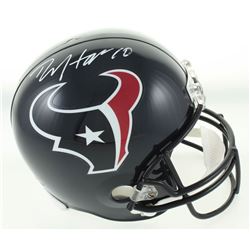 Deandre Hopkins Signed Houston Texans Football Helmet (JSA COA)