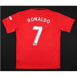 RONALDO SIGNED MANCHESTER UNITED SOCCER JERSEY (BECKETT COA)