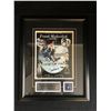 Image 2 : FRANK MAHOVLICH SIGNED 16 X 20 FRAMED PHOTO DISPLAY (FRAMEWORTH COA)