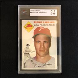 1954 TOPPS #45 RICHIE ASHBURN (6.5 ENM+)