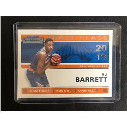 2018-19 PANINI CONTENDERS #3 RJ BARRETT DRAFT CLASS