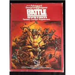 Advanced DUNGEONS & DRAGONS BATTLE SYSTEM FANTASY COMBAT SUPPLEMENT