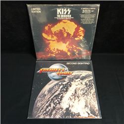 VINYL RECORD LOT (KISS/ FREHLEY'S COMET)