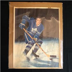 ORIGINAL1960s FRANK MAHOVLICH HOCKEY POSTER