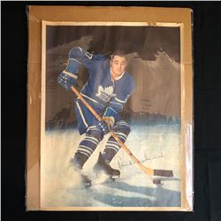 ORIGINAL1960s  FRANK MAHOVLICH HOCKEY POSTER