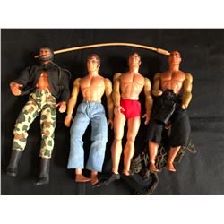 VINTAGE G.I JOE FIGURES LOT