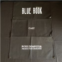 DIRECTOR CHAIR COVERS FROM TV SERIES "PROJECT BLUE BOOK"