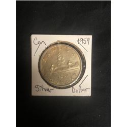 1959 CANADA SILVER DOLLAR