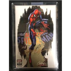 The AMAZING SPIDER-MAN #14 (MARVEL COMICS) Signed by SCOTT CAMPBELL w/ COA