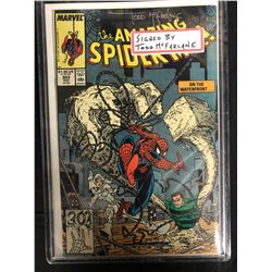 The AMAZING SPIDER-MAN #303 (MARVEL COMICS) Signed by TODD McFARLANE w/ COA