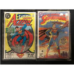 DC COMICS BOOK LOT (ACTION COMICS #89/ THE ADVENTURES OF SUPERMAN)