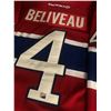 Image 1 : JEAN BELIVEAU SIGNED CANADIENS CAPTAIN JERSEY (BOSSA HOLOGRAM)