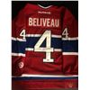 Image 2 : JEAN BELIVEAU SIGNED CANADIENS CAPTAIN JERSEY (BOSSA HOLOGRAM)