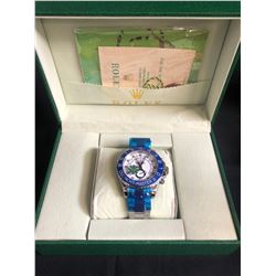 AAA REPLICA ROLEX OYSTER PERPETUAL SUPERLATIVE CHRONOMETER WRIST WATCH w/ BOX & PAPERS