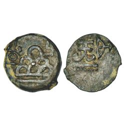 Mughals: Akbar (1556-1605 AD), gold mohur, 10.99g, Dar ul-Khilafat Agra mint